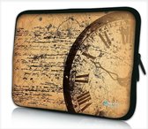 Laptophoes 17,3 inch Londense klok - Sleevy - laptop sleeve - laptopcover - Sleevy Collectie 250+ designs