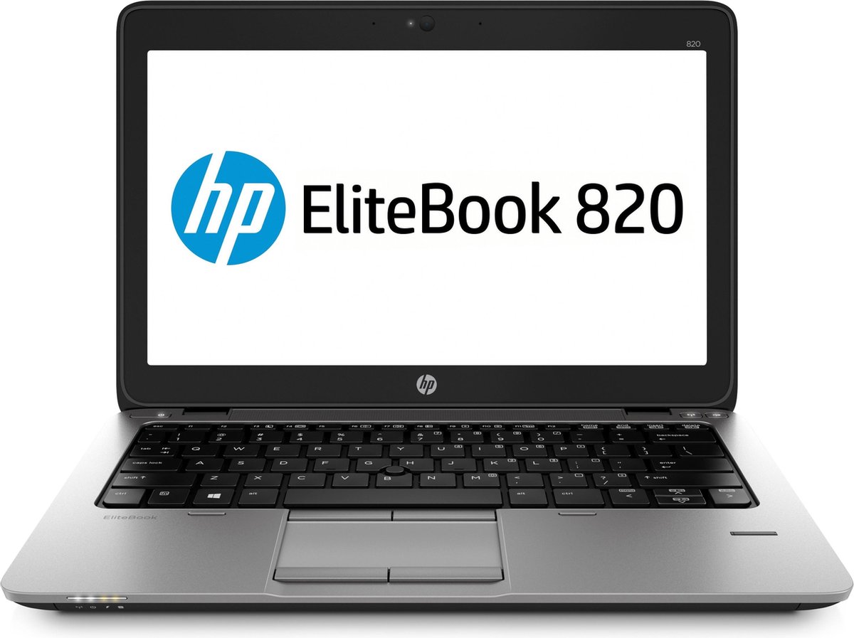 HP EliteBook 820 G2 DDR3L-SDRAM Notebook 31,8 cm (12.5") 1920 x 1080 Pixels Vijfde generatie Intel® Core™ i5 4 GB 128 GB SSD Wi-Fi 5 (802.11ac) Windows 7 Professional Zwart, Zilver