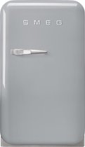 Smeg FAB5RSV3  - Mini-koelkast - Scharnier Rechts - Zilver