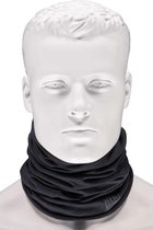 Antraciet grijze thermo fleece sjaal/shawl voor volwassenen - Multifunctionele morf sjaal - Warme gezichtsbedekker/windvanger - Nekwarmers
