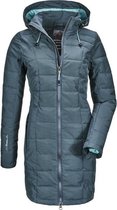 Killtec dames winterparka blauw/groen Skane - maat 46