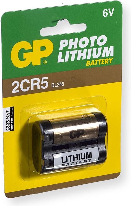 verlies Leeds achterstalligheid GP Photo Lithium 2CR5 batterij | bol.com