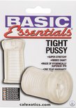Calexotics Basic Essentials Tight Pussy masturbator verpakking, met productafbeeldingen.