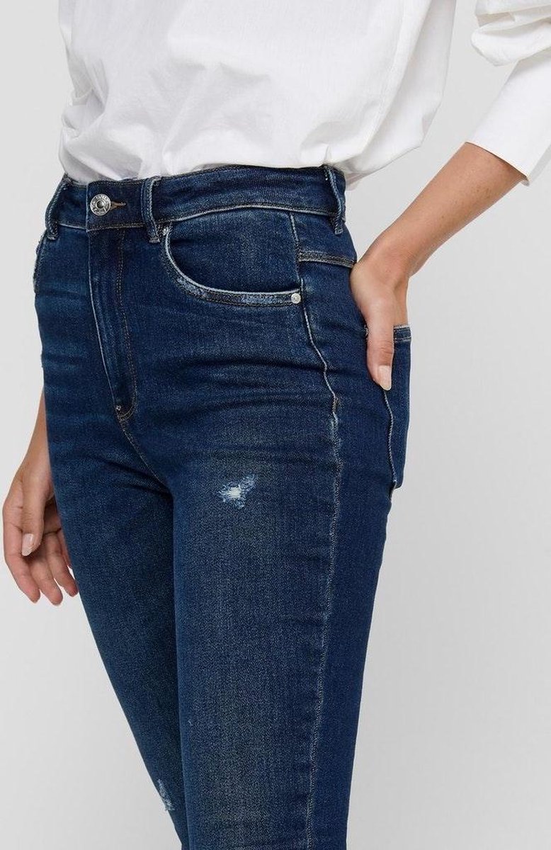 Only Mila Life High Waist Dames Skinny Jeans - Maat W33 X L32 | bol