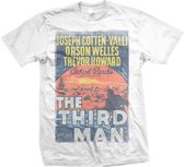 StudioCanal Heren Tshirt -XL- The Third Man Wit