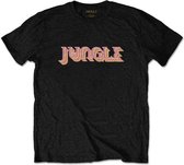Jungle - Colour Logo Heren T-shirt - XL - Zwart