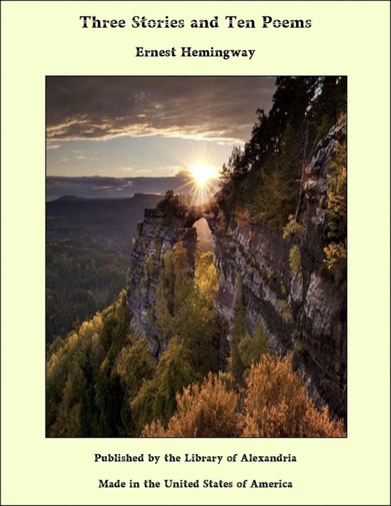 Three Stories and Ten Poems - cover
