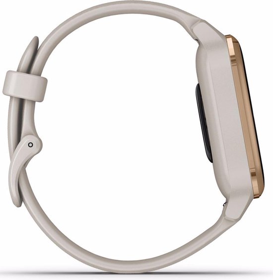 Garmin Venu Sq Music Health Smartwatch - Helder touchscreen - Muziekopslag - 6 dagen batterij - Light Sand/Rose Gold - Garmin