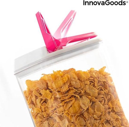 Set van stapelbare en luchtdichte voedselcontainers Pilocks InnovaGoods 4 Onderdelen — afbeelding 5