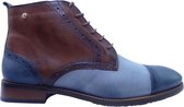 Pikolinos Veterbootee W4D 8717C2 Blauw Bruin Combi