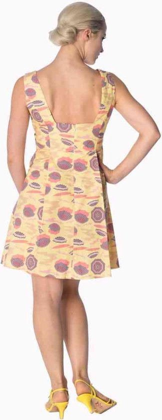 Robe courte Dancing Days -3XL- PARASOL TABS SUN Creme