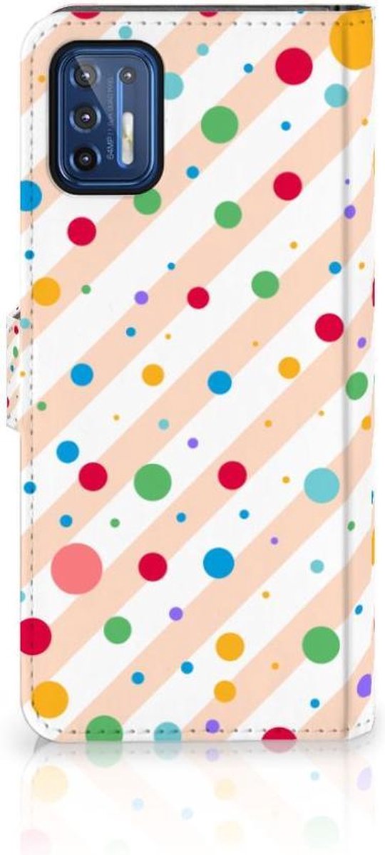 Motorola Moto G9 Plus Telefoon Hoesje Dots
