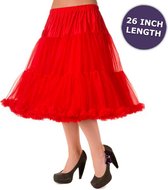 Banned - Lifeforms Petticoat - 26 inch - 4XL - Rood