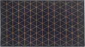 MD Entree - Design mat - Universal - Triangle Copper - 67 x 120 cm