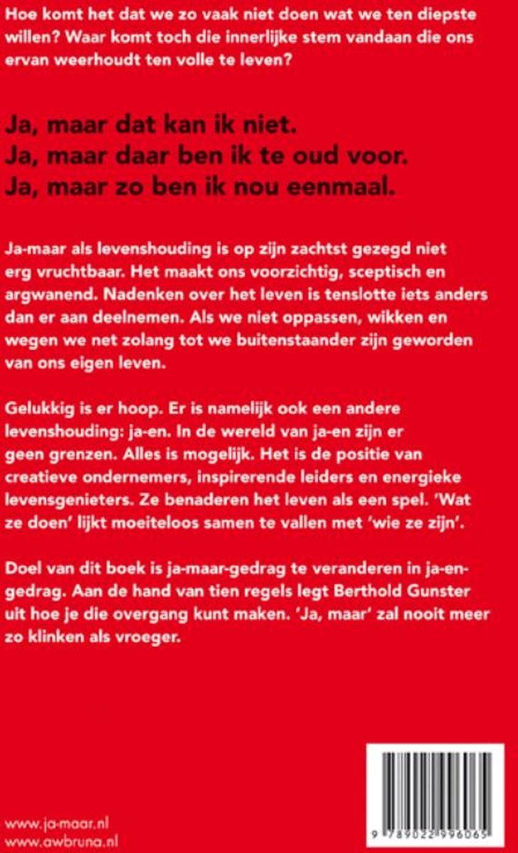 Ja-maar wat als alles lukt? - back cover