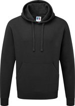 Russell Heren Authentieke Hooded Sweatshirt / Hoodie (Zwart)