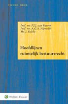 Boek cover Hoofdlijnen ruimtelijk bestuursrecht van P.J.J. van Buuren (Paperback)