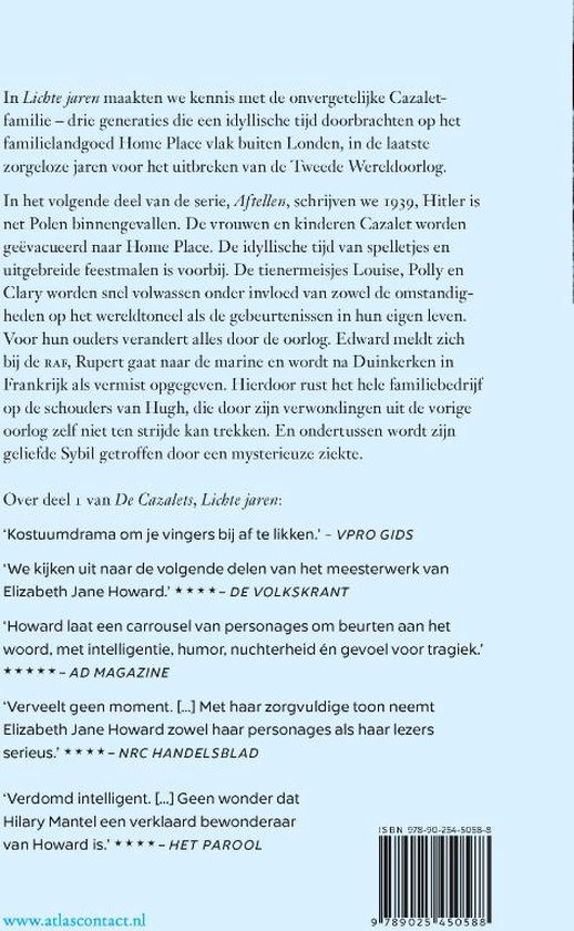 Boek 'Aftellen' van Elizabeth Jane Howard, De Cazalets serie.