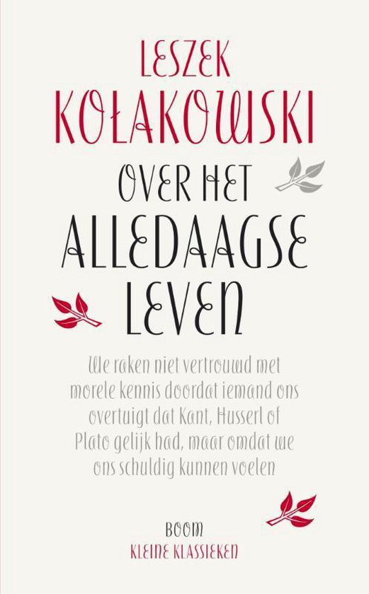 Kleine Klassieken - Over het alledaagse leven - cover