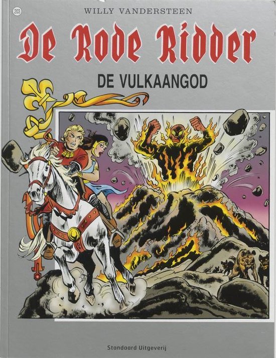 Cover van het boek 'Rode ridder / K 203' van Willy Vandersteen