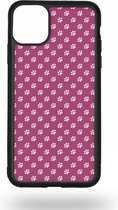 Roze hondenpoten telefoonhoesje - Apple iPhone 11 Pro Max