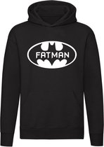 Fatman hoodie | Batman | superheld | Gotham | dik | dikzak | cadeau | Trui | sweater | unisex | capuchon