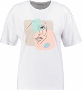 Yezz Dames T-shirt Wit - Maat XXL