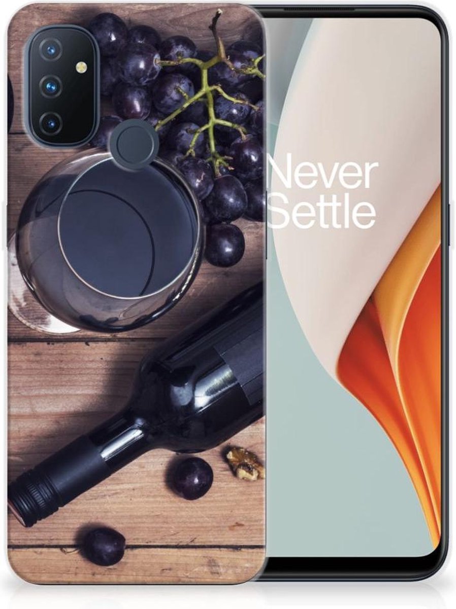 OnePlus Nord N100 Siliconen Case Wijn