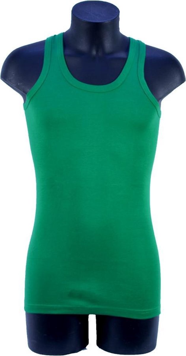 2 Stuks Top kwaliteit hemd - 100% katoen - Donker groen - maat L