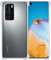 Huawei P40 Hoesje Transparant Shockproof - Huawei P40 Case - Huawei P40 Hoes - Transparant