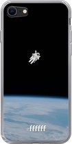 6F hoesje - geschikt voor iPhone 8 - Transparant TPU Case - Spacewalk #ffffff