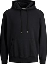 Jack and Jones Hoodie Zwart Met Kangoeroezak Casual Fit - XL