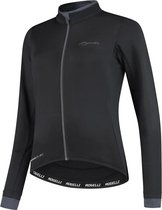 Rogelli Essential Jersey Lon Sleeve hardloopsweater dames zwart