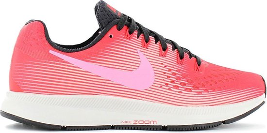 pit of inleveren Nike Air Zoom Pegasus 34 - Dames Hardloopschoenen Running Sport schoenen  Rood-Pink... | bol.com
