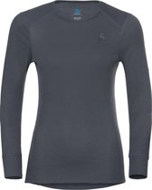 Odlo Shirt Ronde Hals Lange Mouwen ACTIVE WARM ECO GRIJS - Maat S