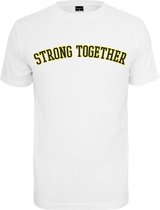 Urban Classics Heren Tshirt -XS- Strong Together Wit