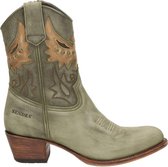 Sendra 16227 Debora cowboylaars - Kaki - Maat 39