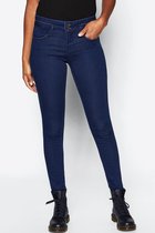 Tripper Rome Skinny Dames Skinny Fit Jeans Blauw - Maat W26 X L30