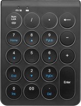 Draadloze Numpad - Draadloos Numeriek Toetsenbord - 19 toetsen - Bluetooth - Zwart