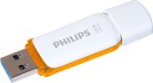Bol.com Philips USB stick 3.0 128GB - Snow - Oranje - FM12FD75B aanbieding