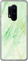 OnePlus 8 Pro Hoesje Transparant TPU Case - Pistachio Marble #ffffff
