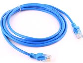 2m CAT5E Ethernet netwerk LAN kabel (10000 Mbit/s) - Blauw