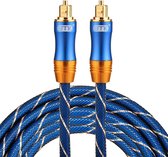 ETK Digital Toslink Optical kabel 3 meter / audio male to male / Optische kabel BLUE series - Blauw