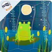 small foot - Layer Puzzle Frog King