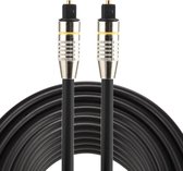 ETK Digital Optical kabel 8 meter / toslink audio male to male / Optische kabel PVC series - zwart