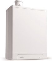 Intergas Combiketel Hre 36/30 CW5, max. aanvoertemp. 90'C,  nom. vermogen 80-60'C/26.3kW,  60/100, hxbxd 710x450x240mm