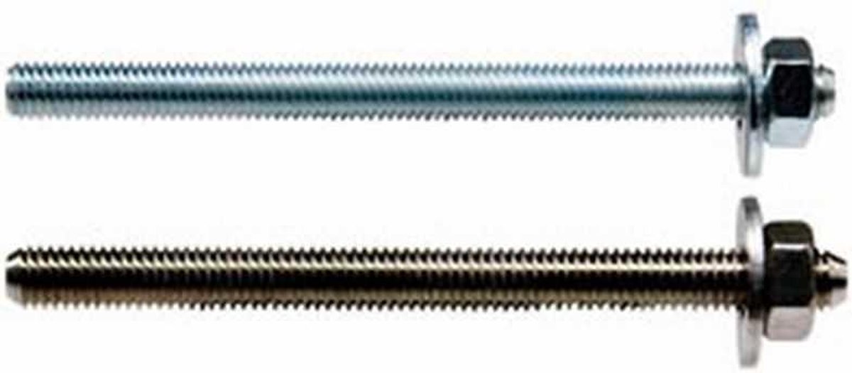 Fischer 20x Ankerstang FIS A M 6 x 75 gvz galvanisch verzinkt staalkwaliteit 5.8 - 090243