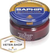 Saphir Creme Surfine glans shoecream - 74 kleuren poets voor glad leer - 500 ml, Saphir 002 Transparant