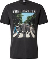 Amplified shirt the beatles abbey road Donkergrijs-M