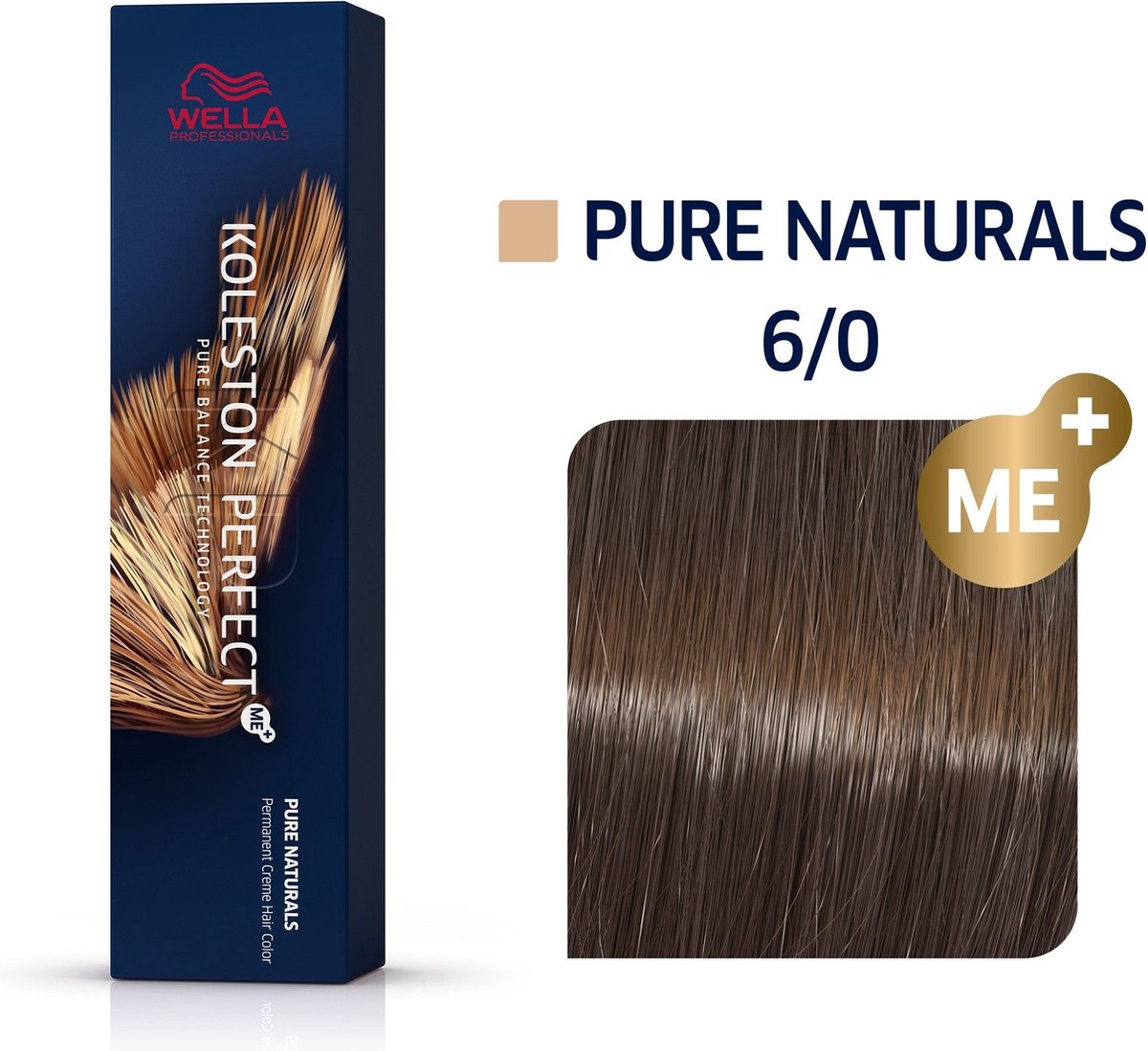Wella Professionals - Wella Professionals Koleston Perfect Me 6/0 Pure Naturals 60ml